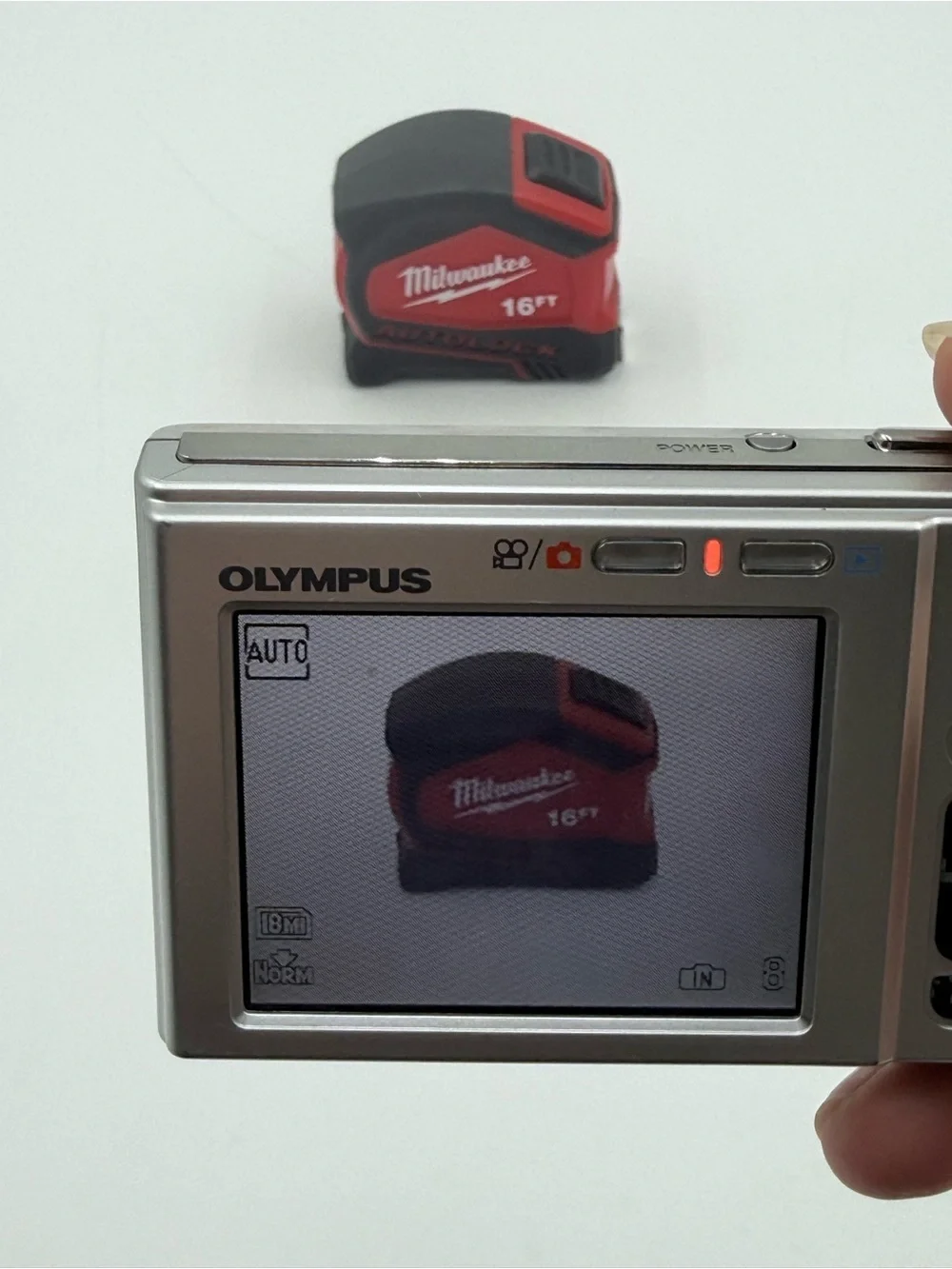 Olympus FE-20 Digital Camera -Tested Working! Case, Manual, New Battery, USB Cbl
